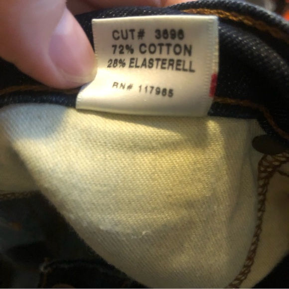 ❤️J Brand Tyro Dark Blue Jeans Size 26 - Picture 9 of 9